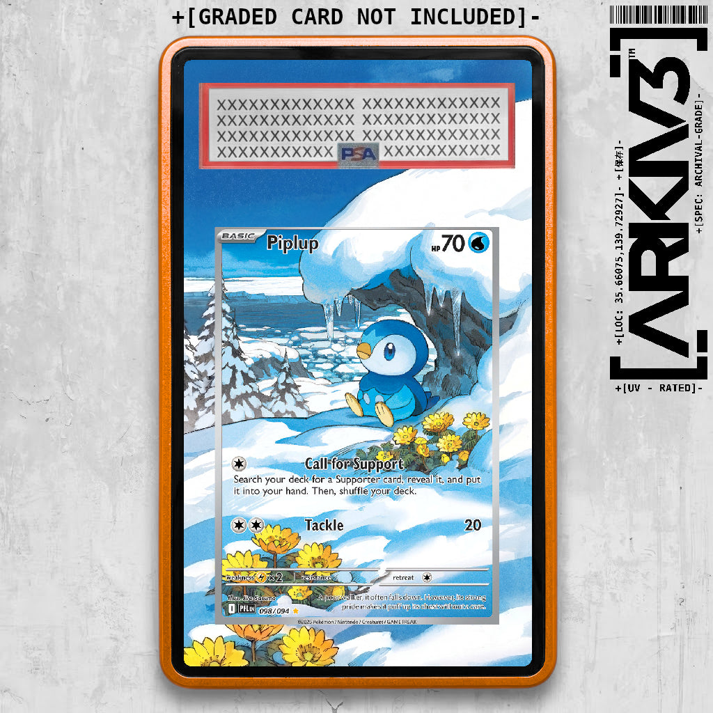 ARKIV3 PSA graded front - Orange