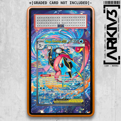 [UNIT: 116/086] // Mega Greninja ex Extended Art Display Case - Graded
