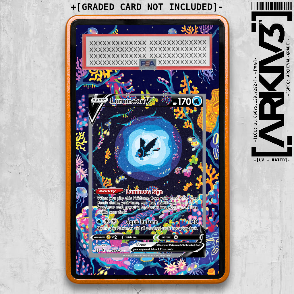 ARKIV3 PSA graded front - Orange