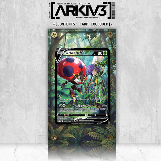 [UNIT: TG12/TG30] // Orbeetle V Extended Art Display Case - Raw