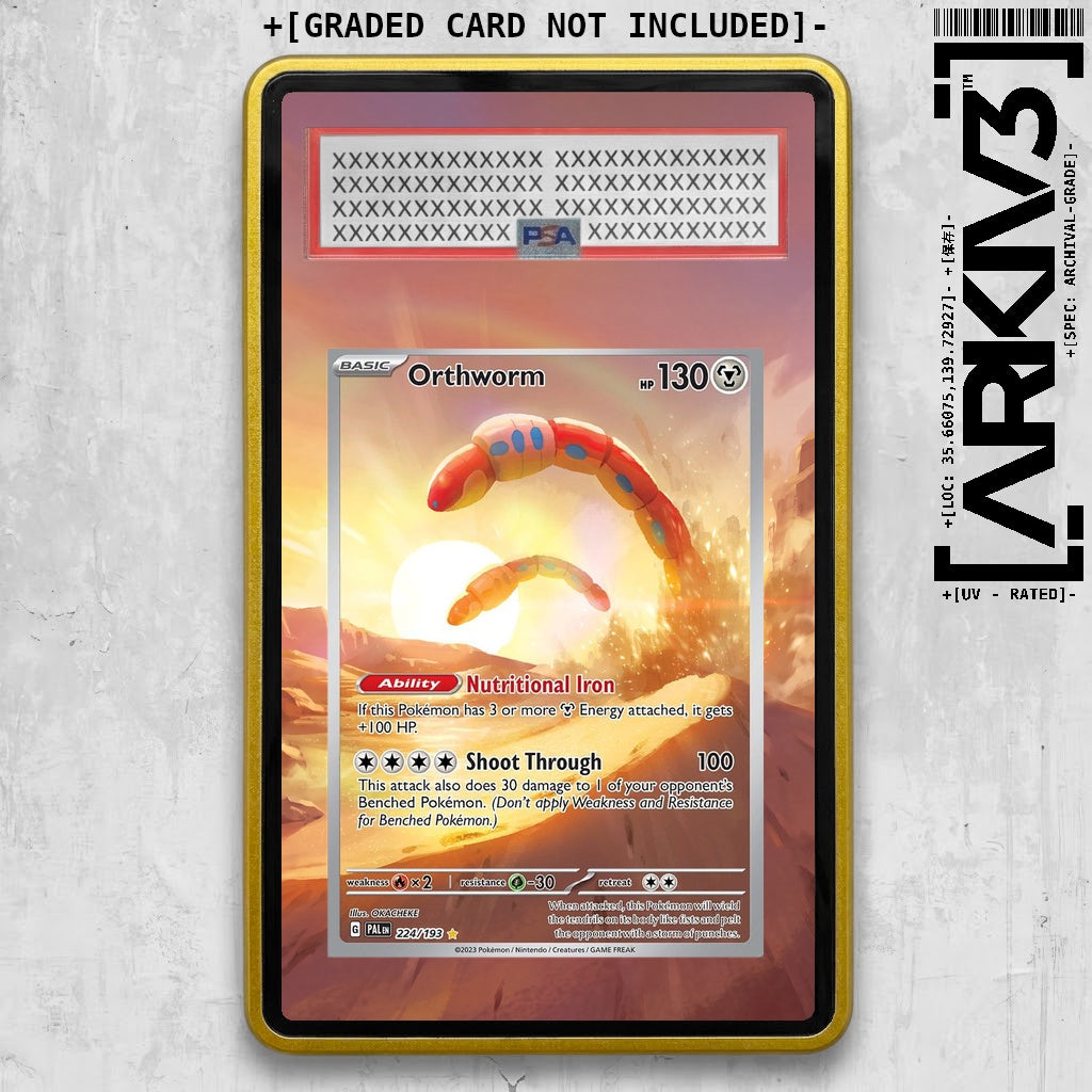 ARKIV3 PSA graded front - Yellow