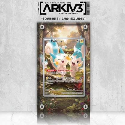 [UNIT: 208/198] // Pachirisu Extended Art Display Case - Raw