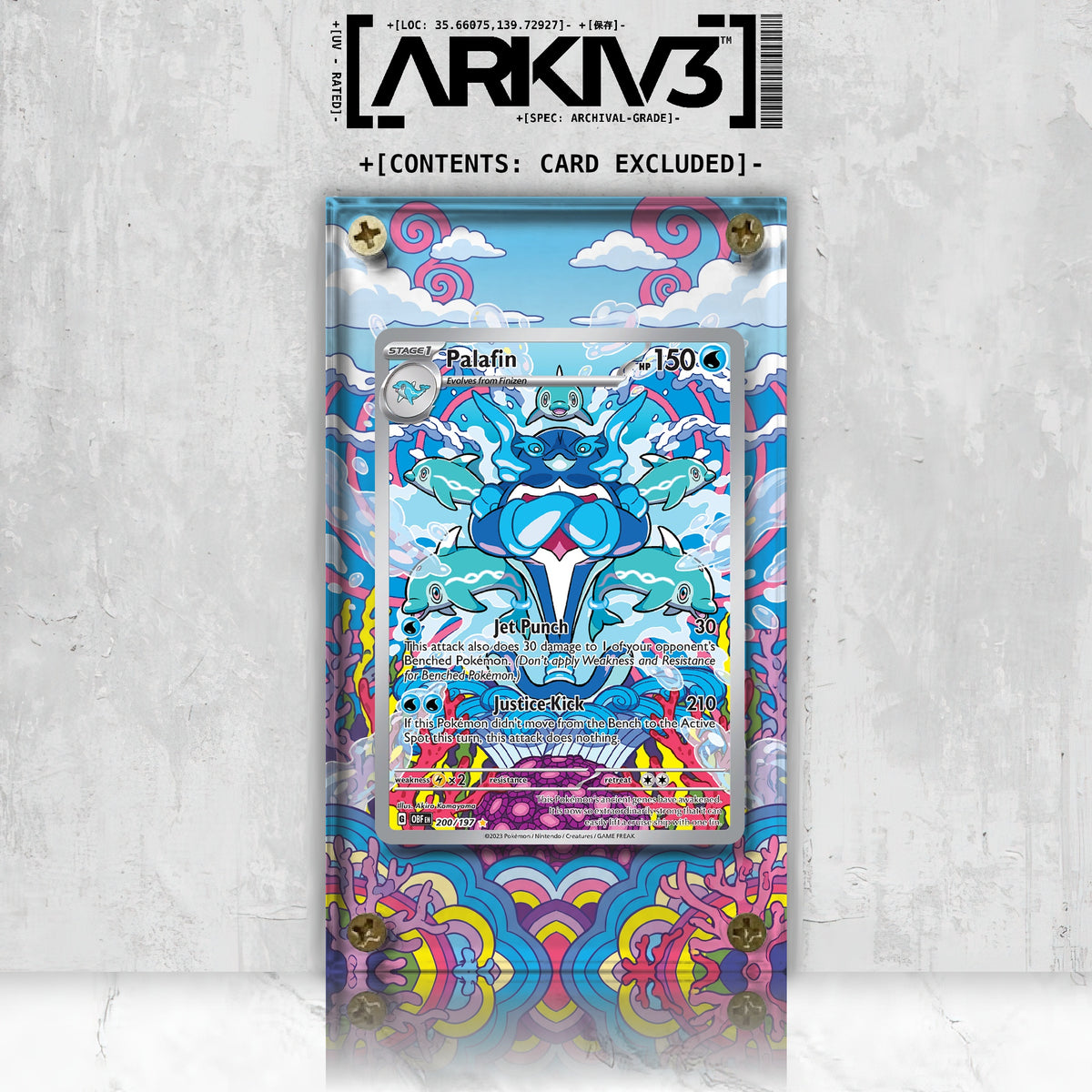[UNIT: 200/197] // Palafin Extended Art Display Case - Raw