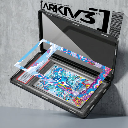 ARKIV3 PSA graded exploded mockup