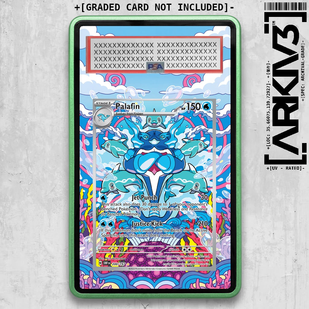ARKIV3 PSA graded front - Green