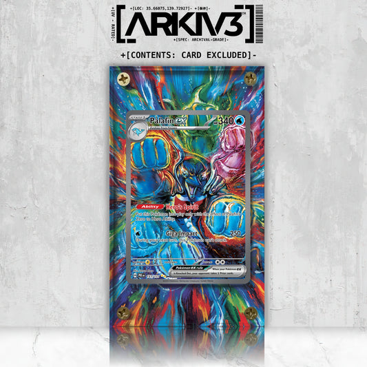 [UNIT: 151/131] // Palafin ex Extended Art Display Case - Raw