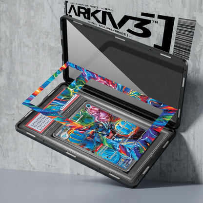 ARKIV3 PSA graded exploded mockup