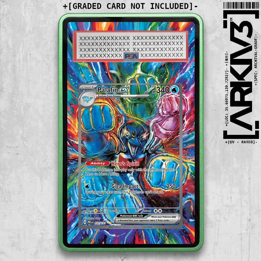 ARKIV3 PSA graded front - Green