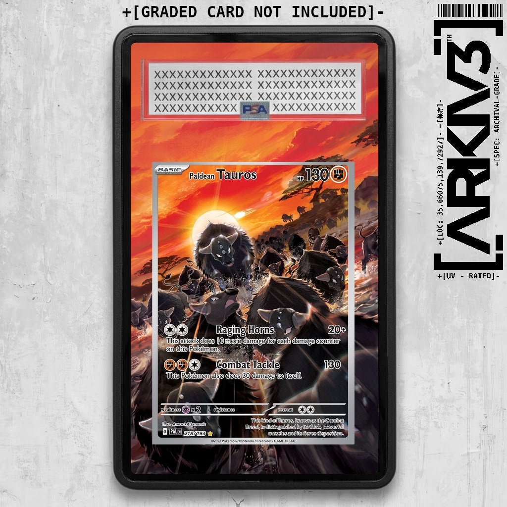 ARKIV3 PSA graded front - Black