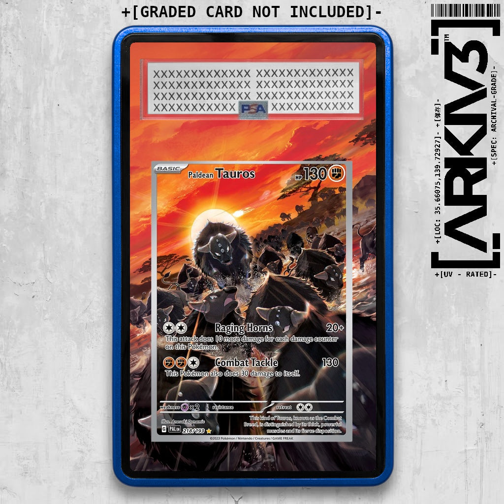 ARKIV3 PSA graded front - Blue