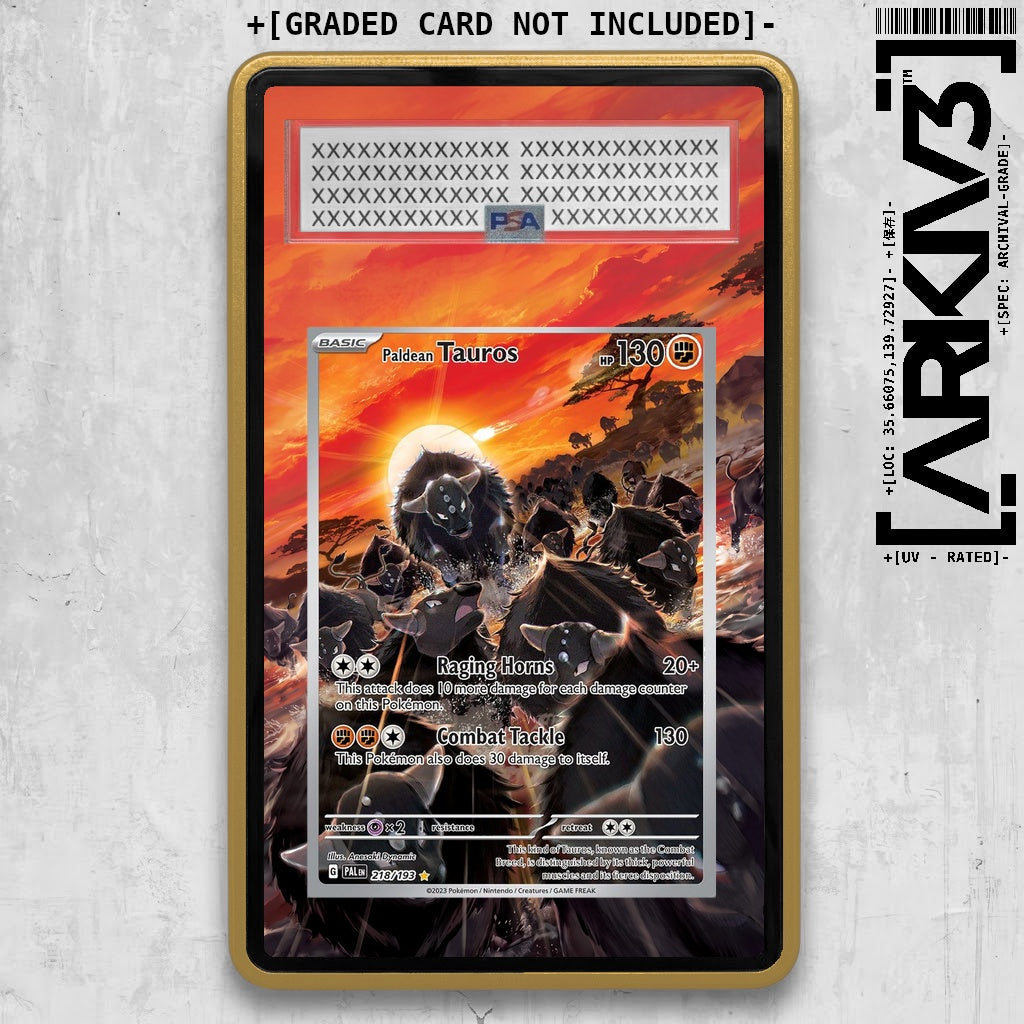 ARKIV3 PSA graded front - Gold
