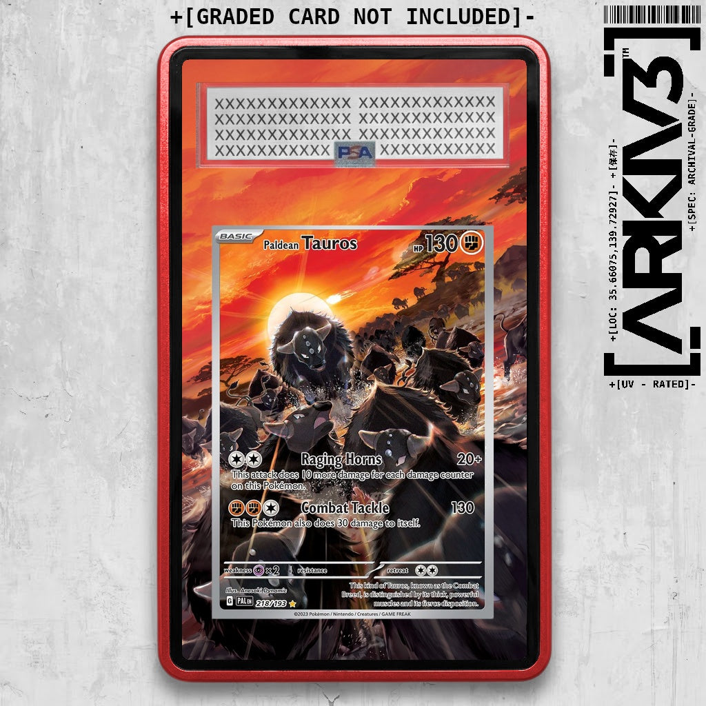ARKIV3 PSA graded front - Red