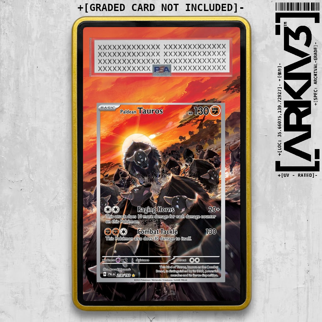 ARKIV3 PSA graded front - Yellow