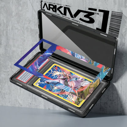 ARKIV3 PSA graded exploded mockup
