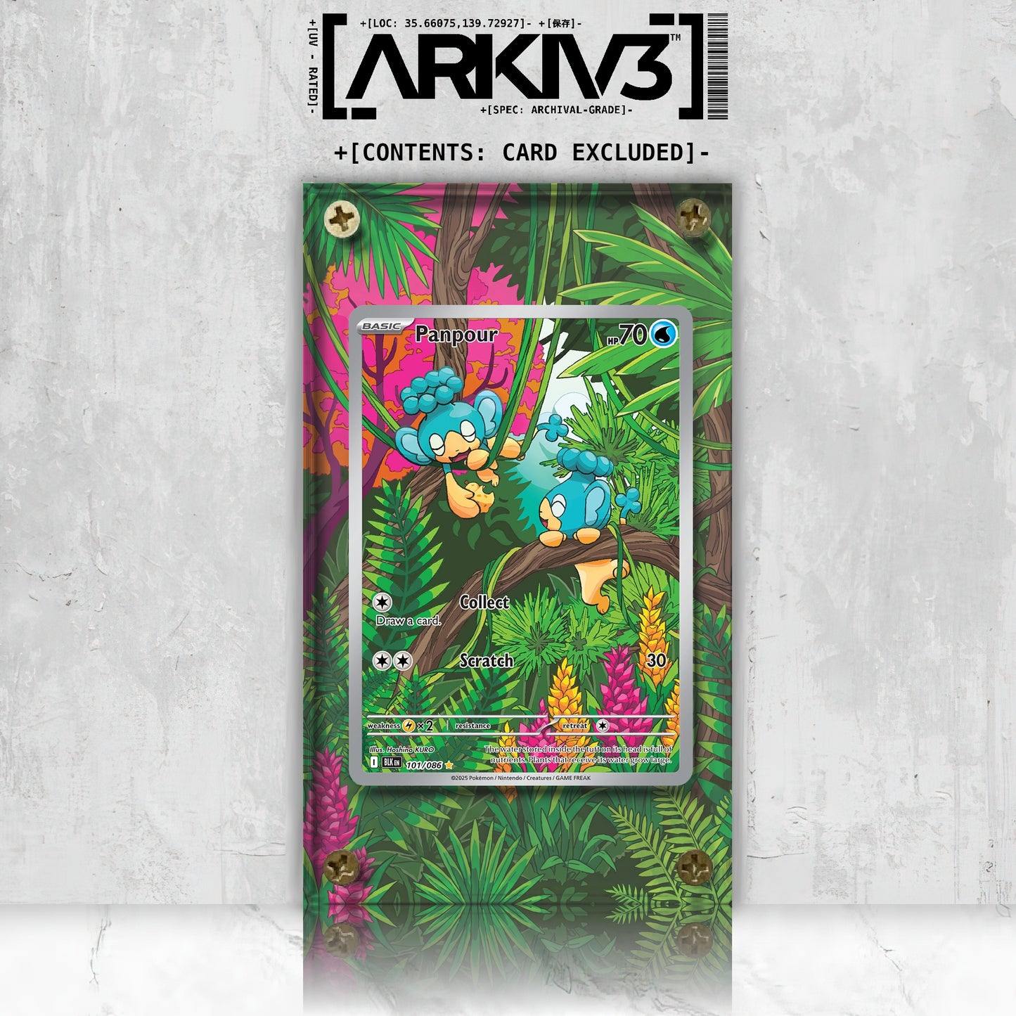 [UNIT: 101/86] // Panpour Extended Art Display Case - Raw