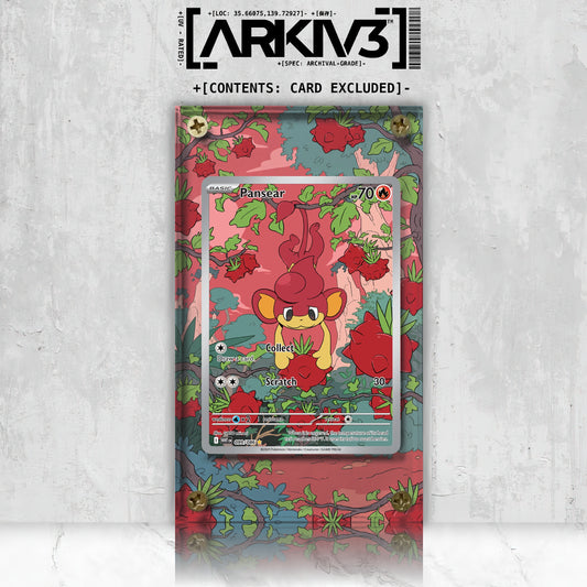[UNIT: 99/86] // Pansear Extended Art Display Case - Raw