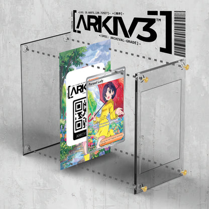 [UNIT: 238/182] // Parasol Lady Extended Art Display Case - Raw