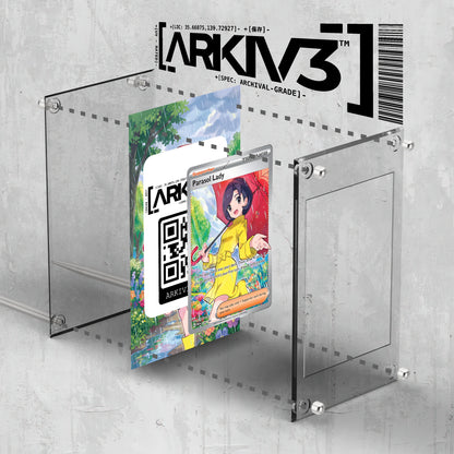 [UNIT: 238/182] // Parasol Lady Extended Art Display Case - Raw