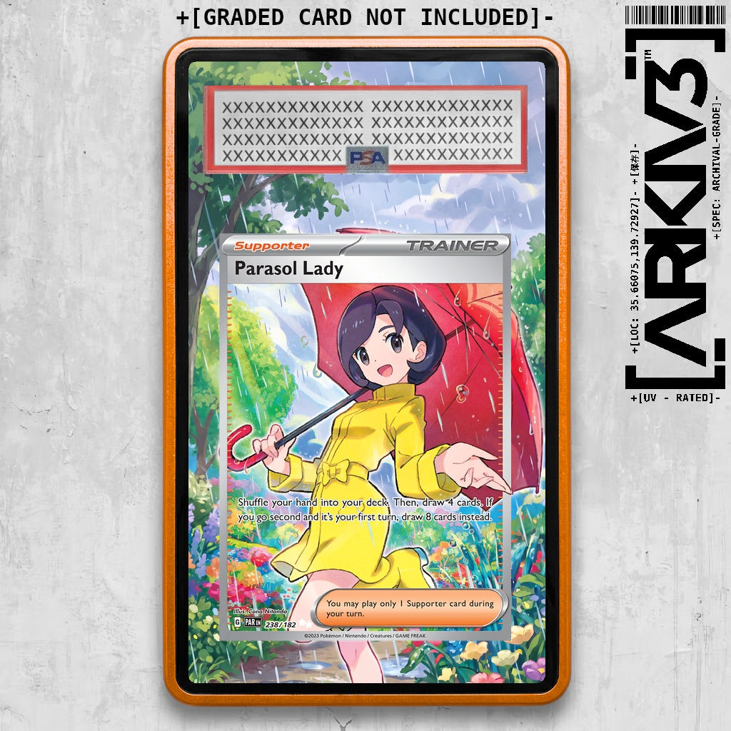ARKIV3 PSA graded front - Orange