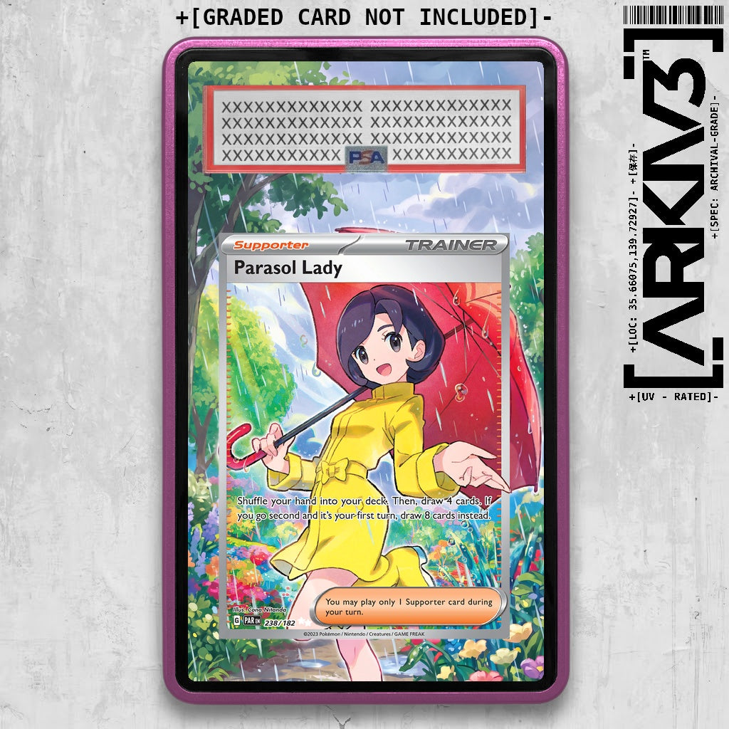 ARKIV3 PSA graded front - Purple