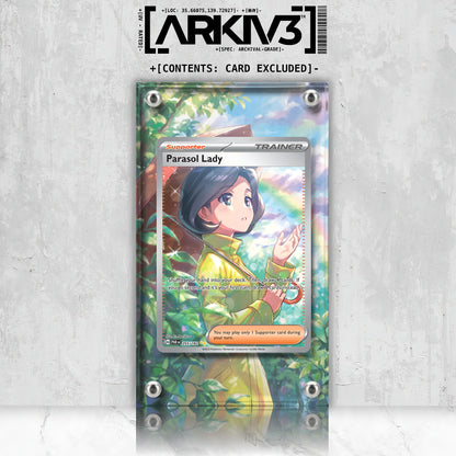 [UNIT: 255/182] // Parasol Lady Extended Art Display Case - Raw