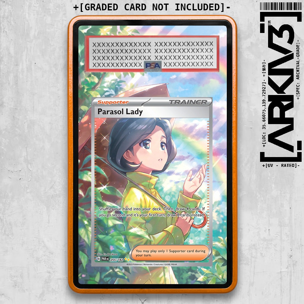 ARKIV3 PSA graded front - Orange