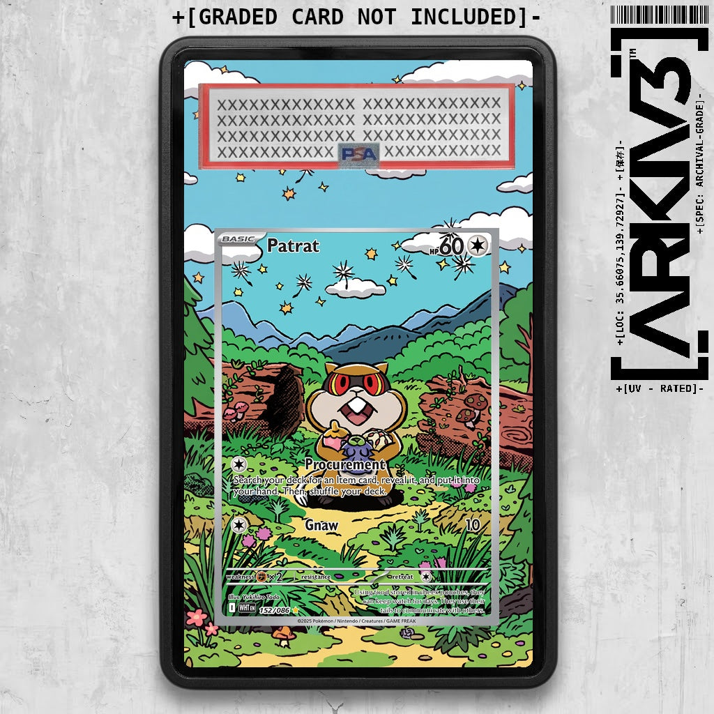 ARKIV3 PSA graded front - Black