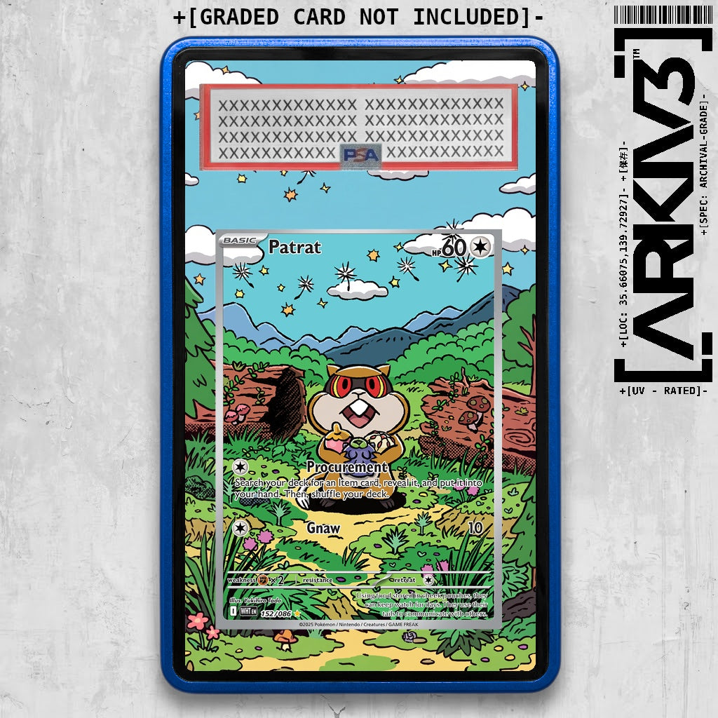 ARKIV3 PSA graded front - Blue