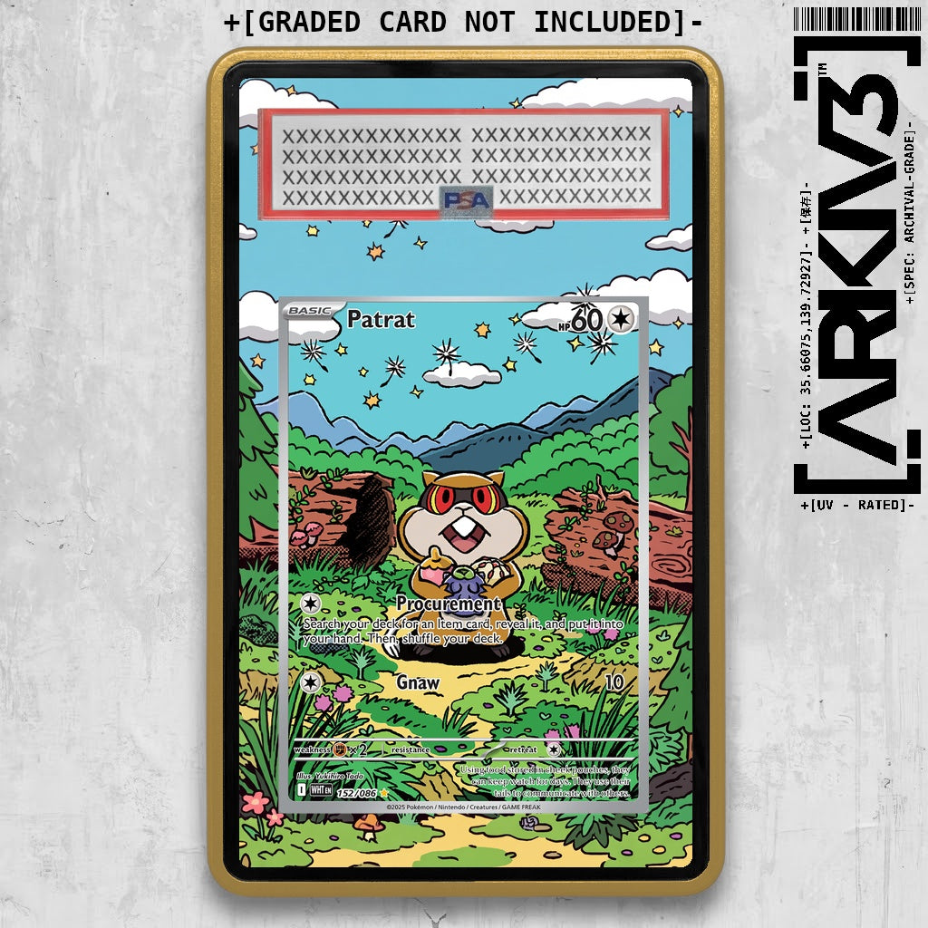 ARKIV3 PSA graded front - Gold