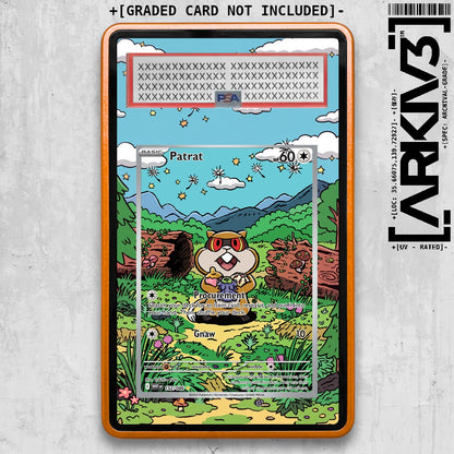 ARKIV3 PSA graded front - Orange