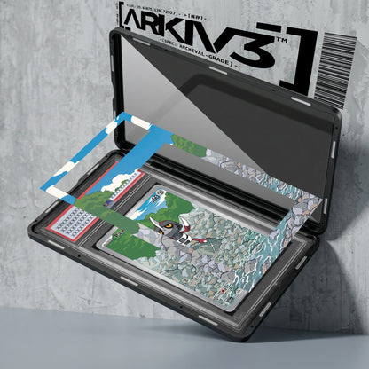 ARKIV3 PSA graded exploded mockup