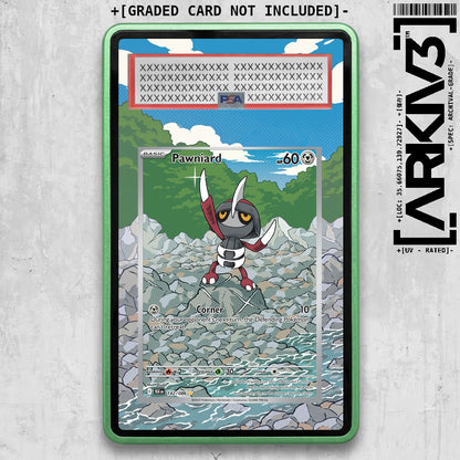 ARKIV3 PSA graded front - Green