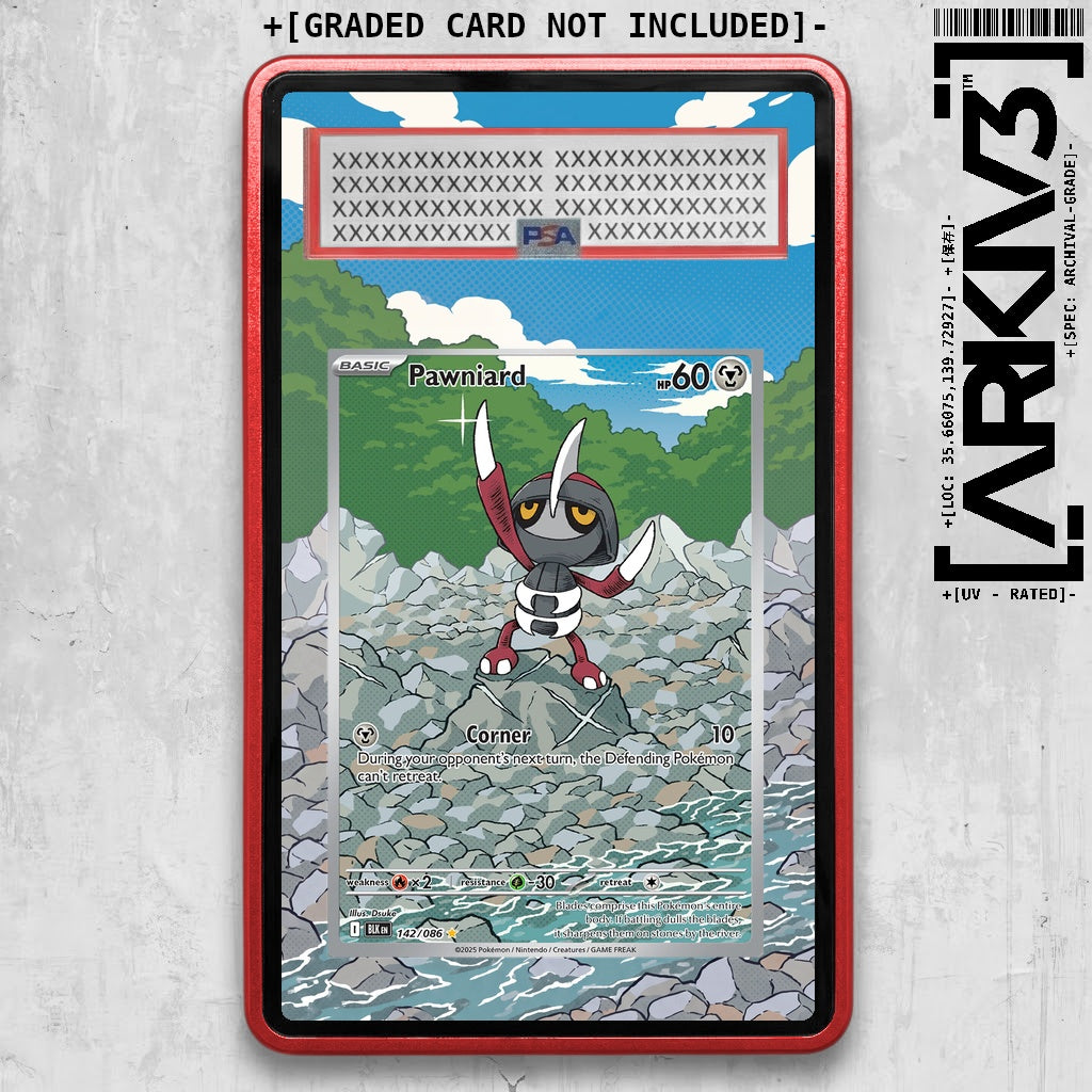 ARKIV3 PSA graded front - Red