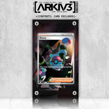 [UNIT: 239/91] // Penny Extended Art Display Case - Raw