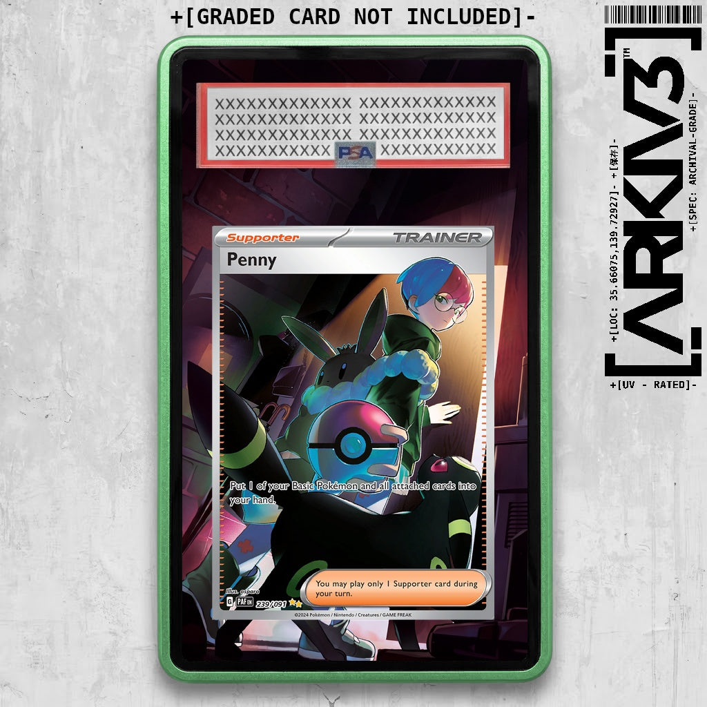 ARKIV3 PSA graded front - Green