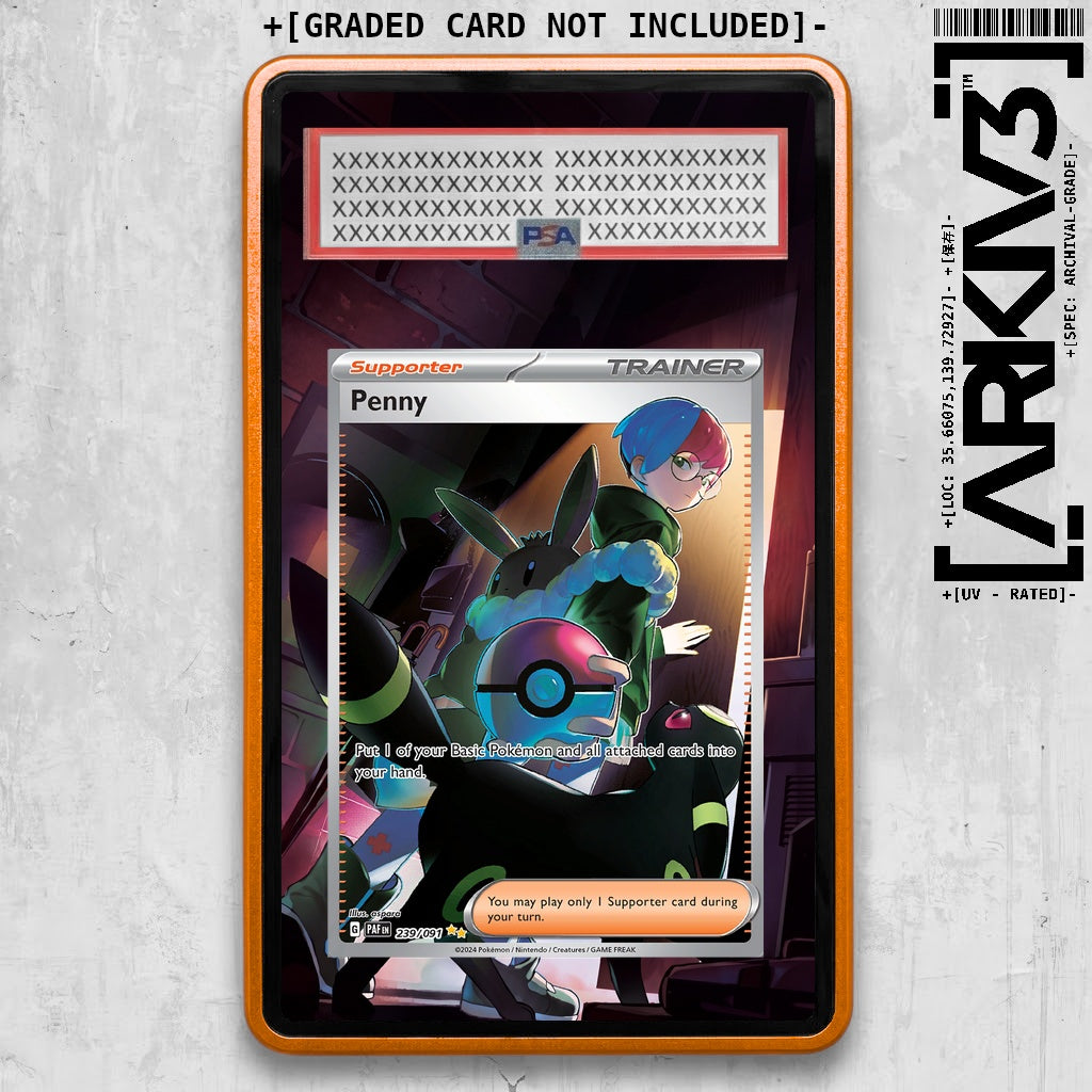 ARKIV3 PSA graded front - Orange