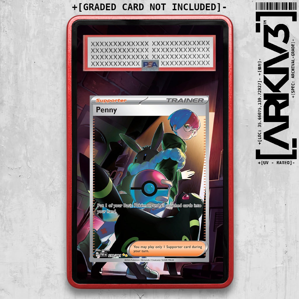 ARKIV3 PSA graded front - Red