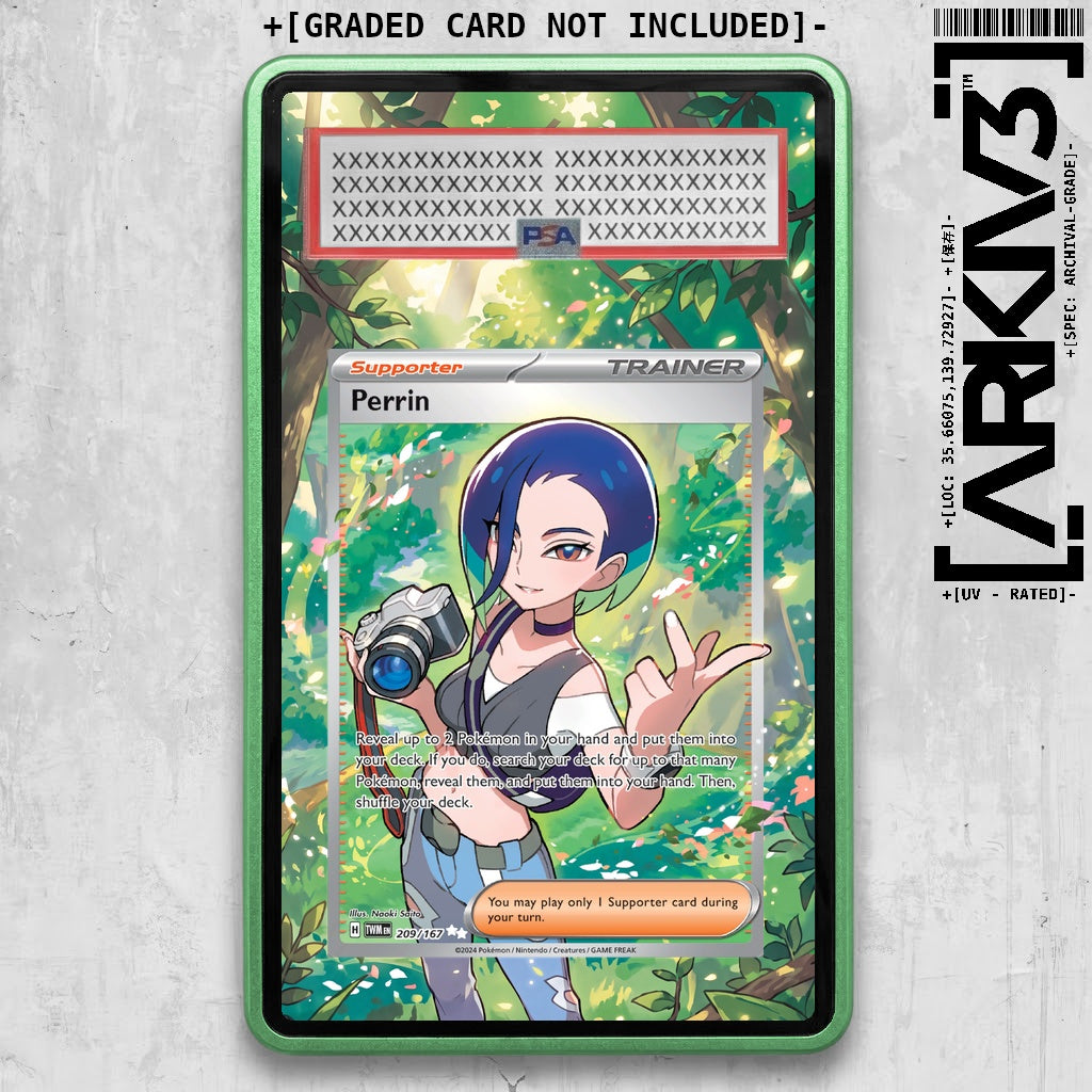 ARKIV3 PSA graded front - Green