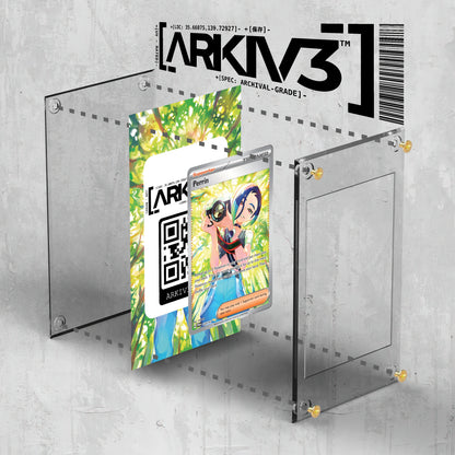[UNIT: 220/167] // Perrin Extended Art Display Case - Raw