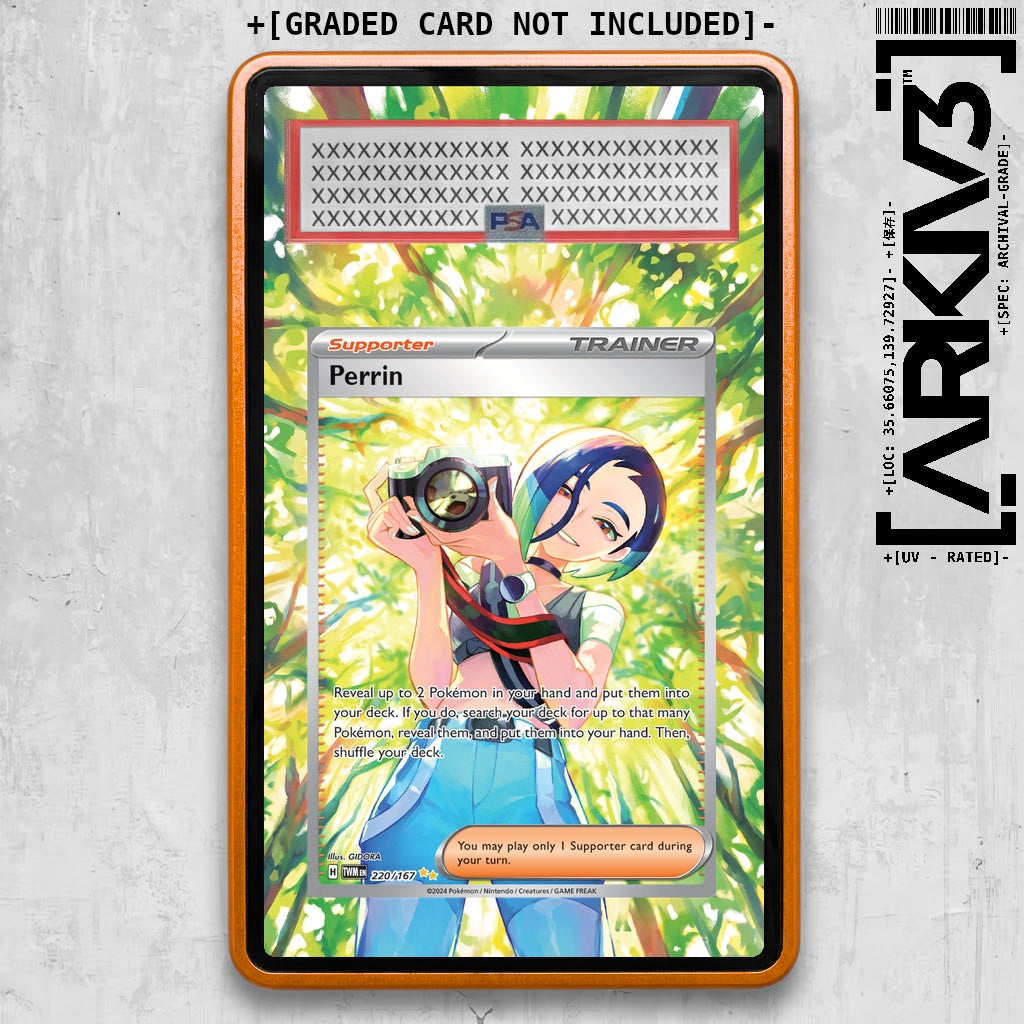 ARKIV3 PSA graded front - Orange
