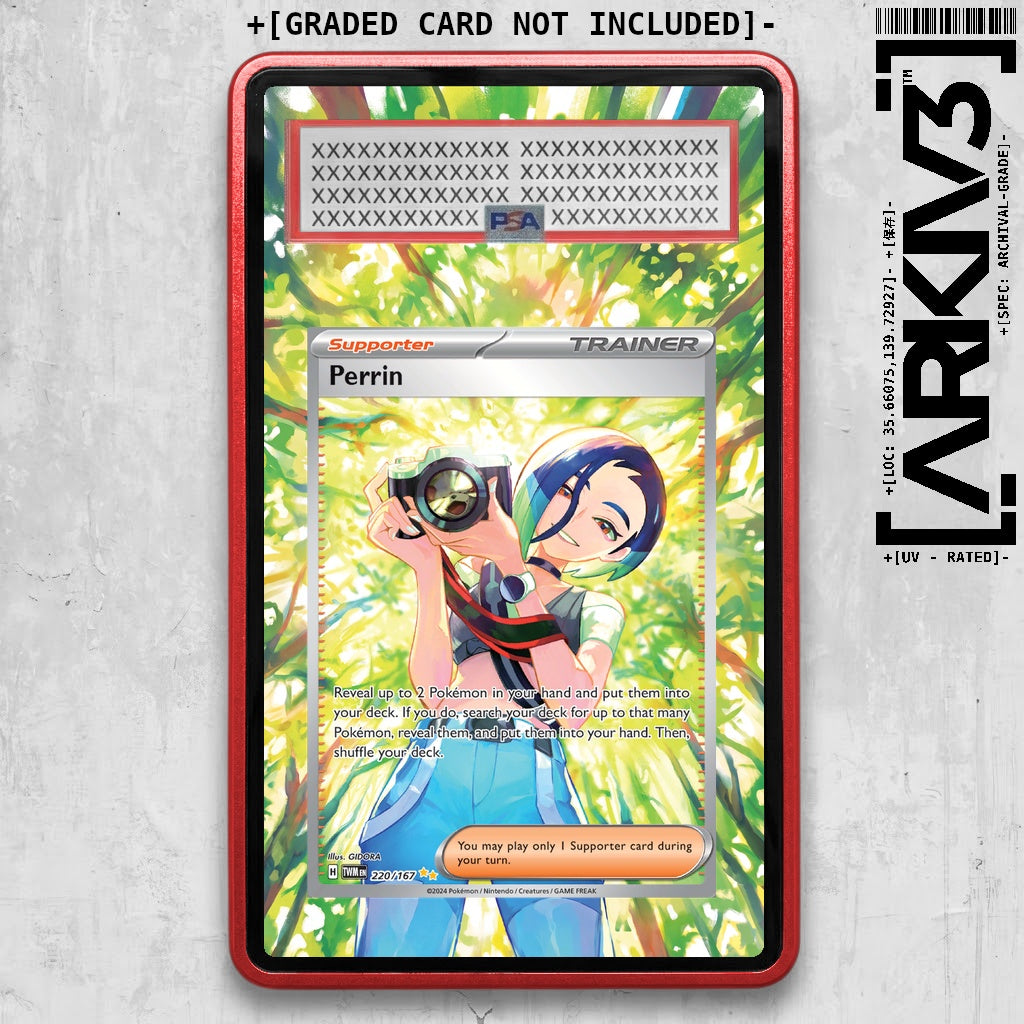 ARKIV3 PSA graded front - Red