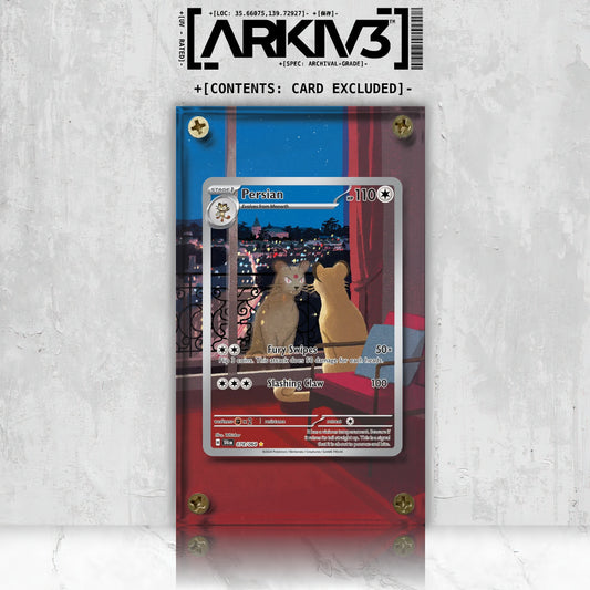 [UNIT: 78/64] // Persian Extended Art Display Case - Raw