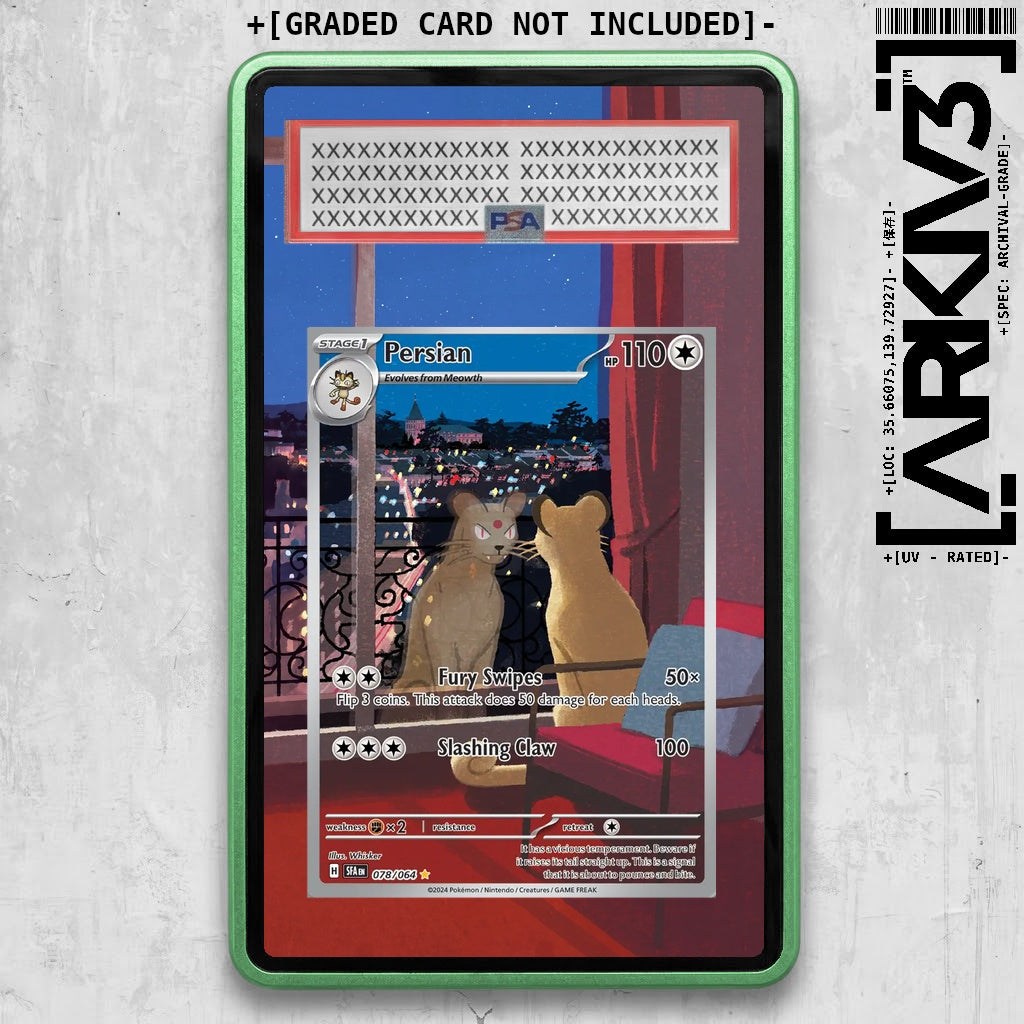 ARKIV3 PSA graded front - Green