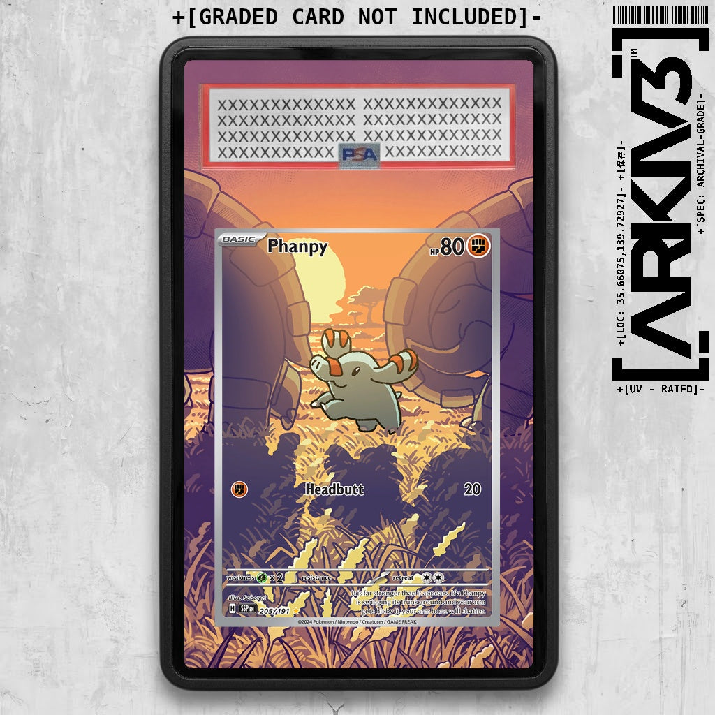 ARKIV3 PSA graded front - Black