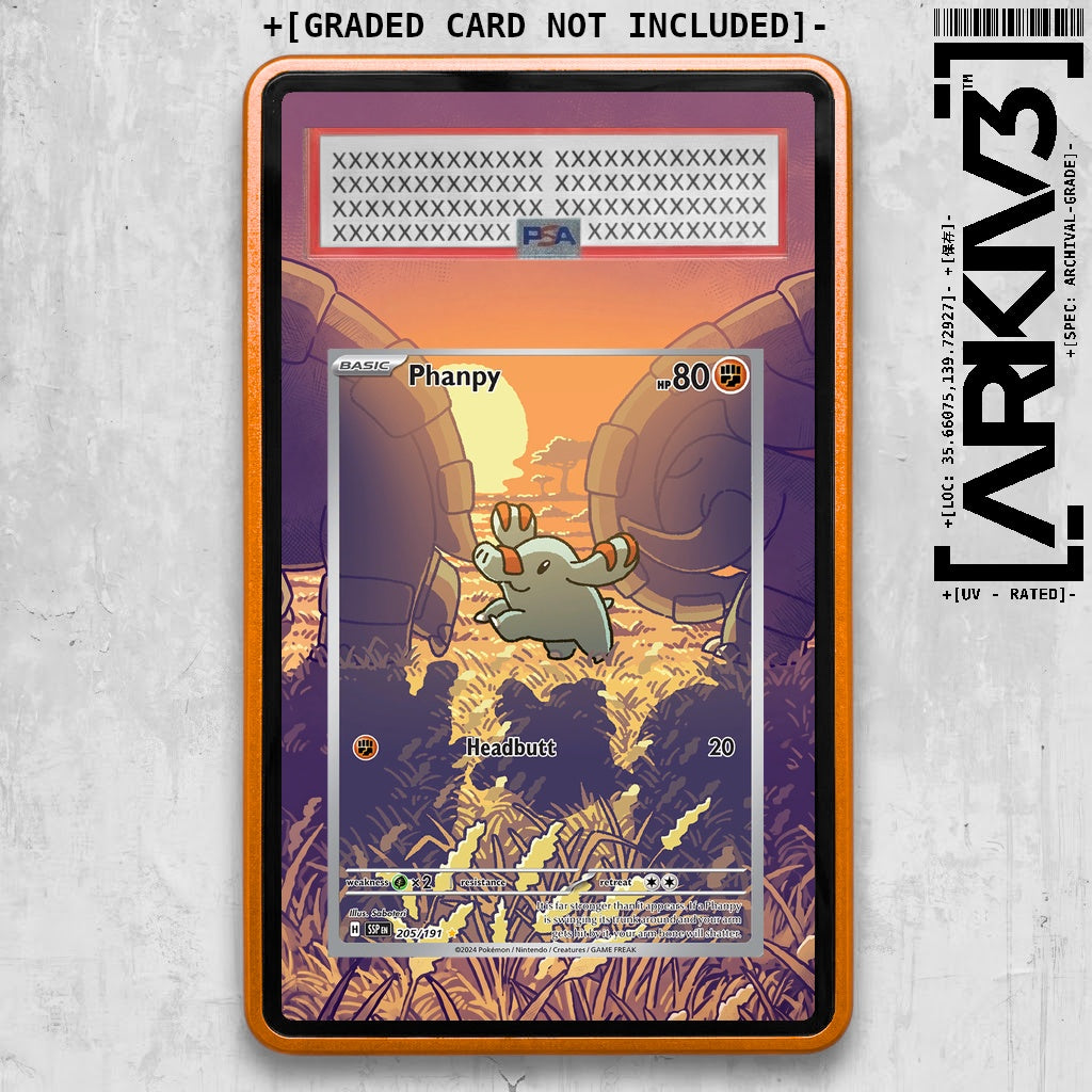 ARKIV3 PSA graded front - Orange
