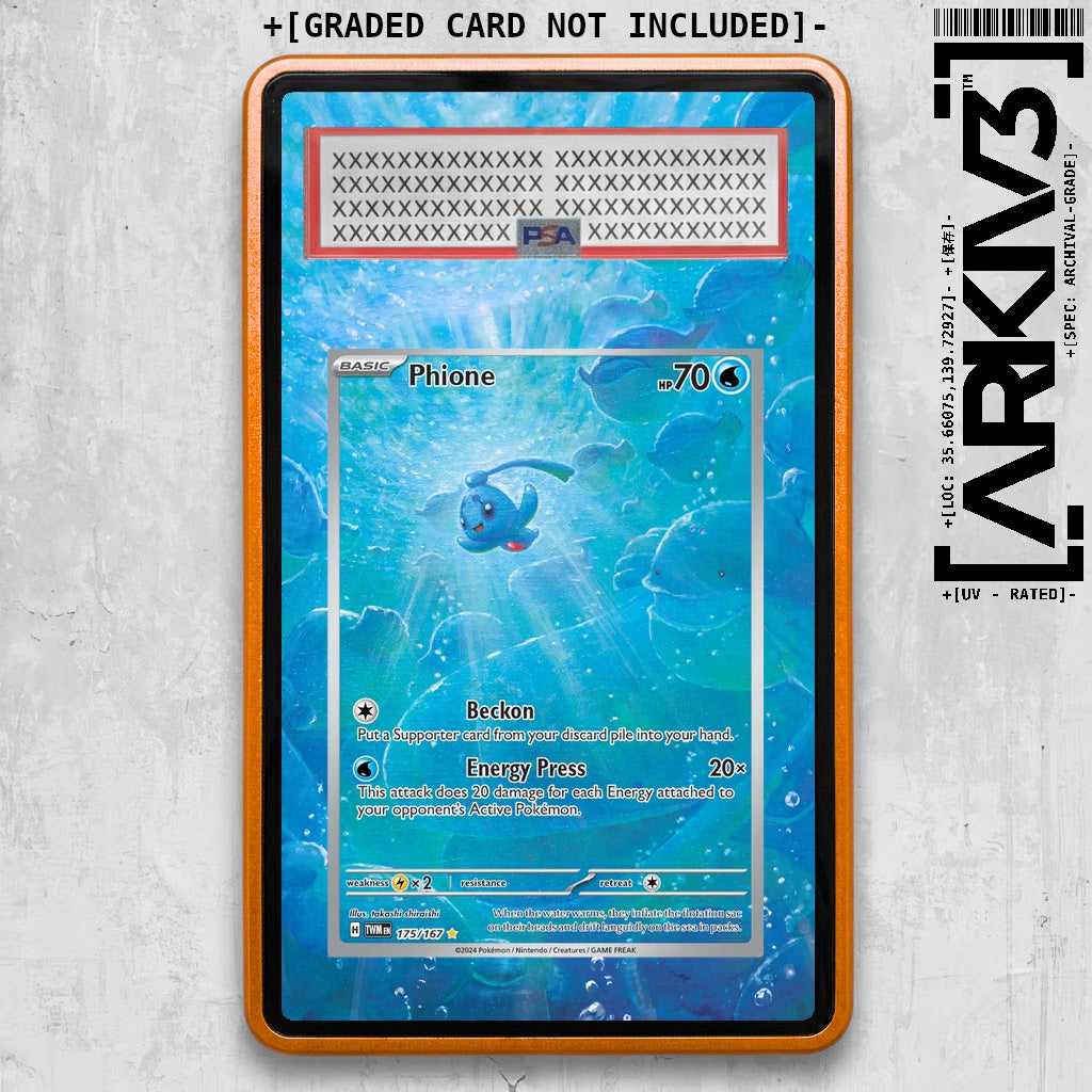 ARKIV3 PSA graded front - Orange