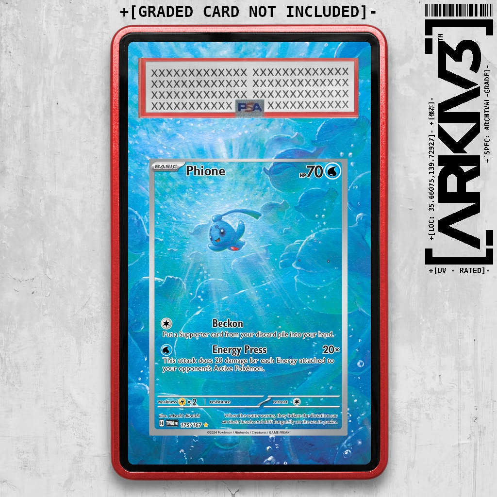 ARKIV3 PSA graded front - Red