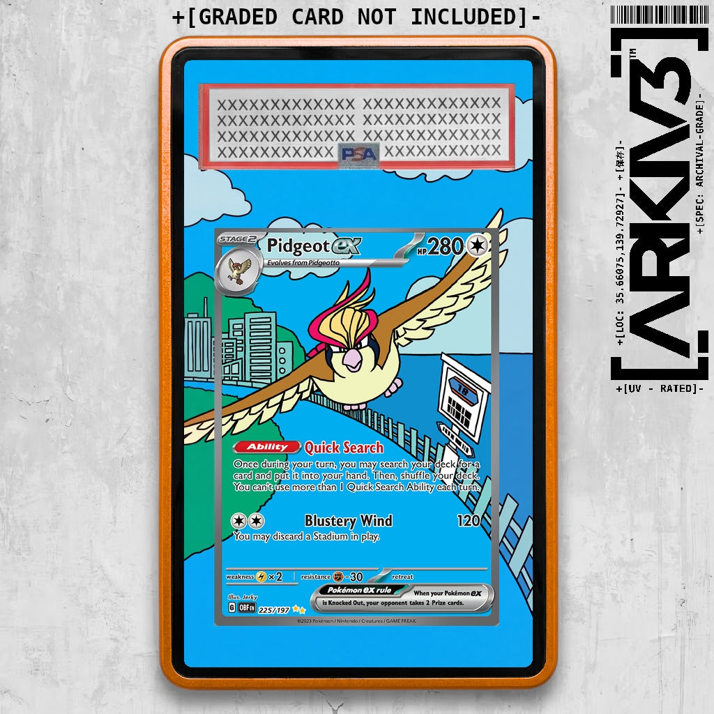 ARKIV3 PSA graded front - Orange