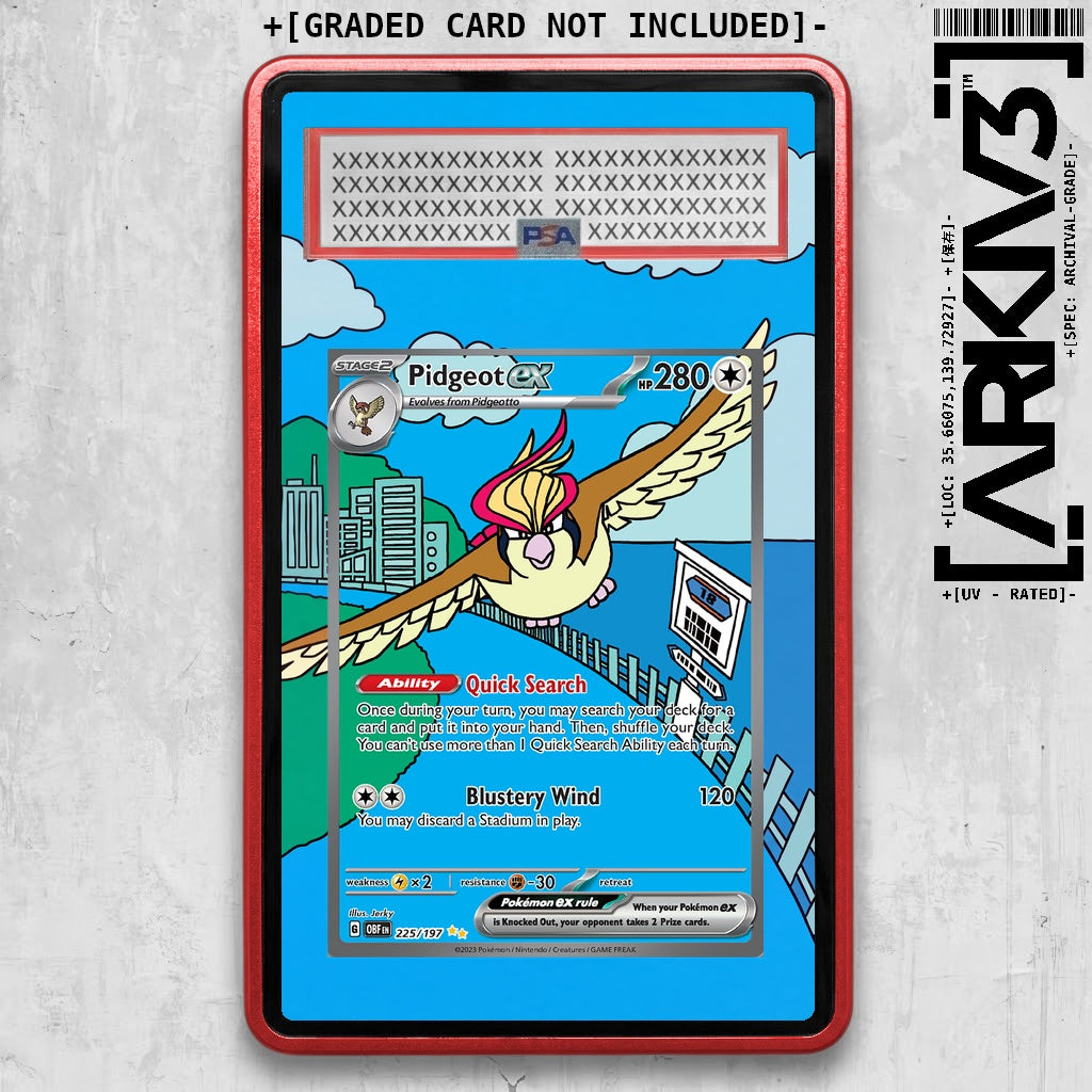 ARKIV3 PSA graded front - Red