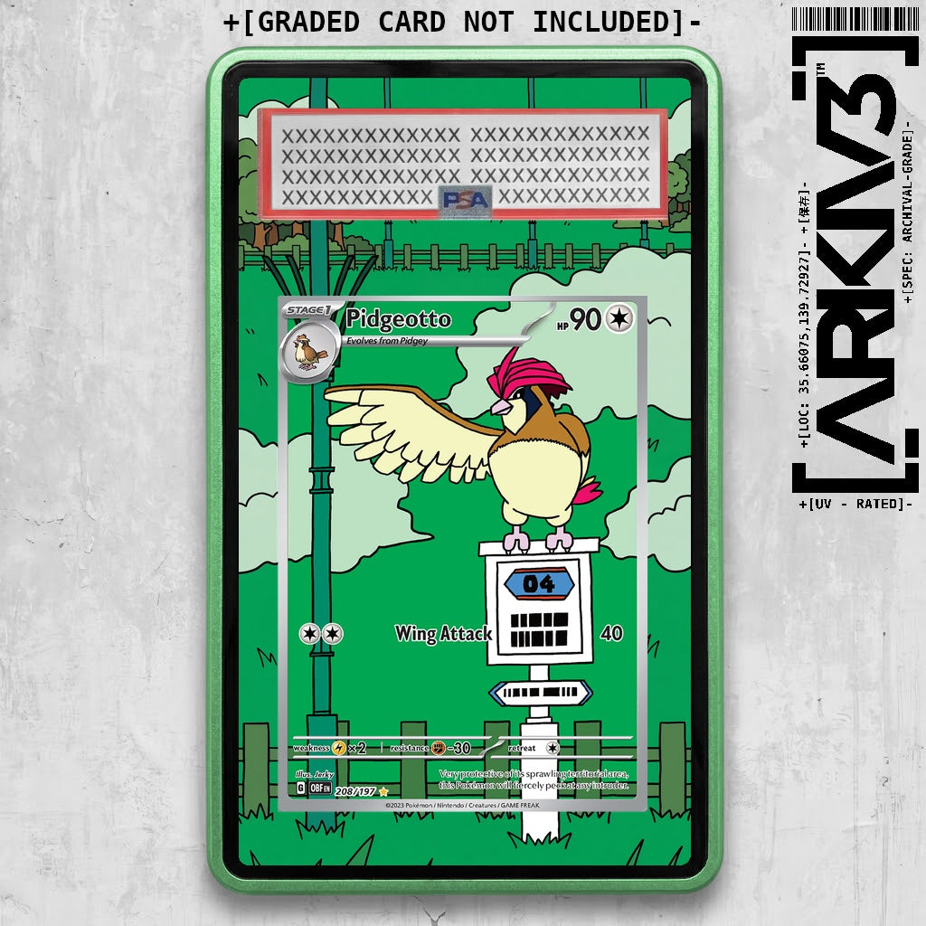ARKIV3 PSA graded front - Green